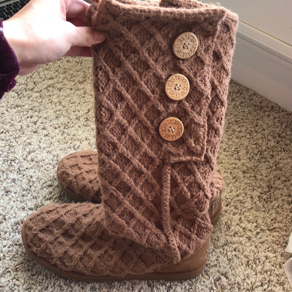 Knit knee-length UGGs